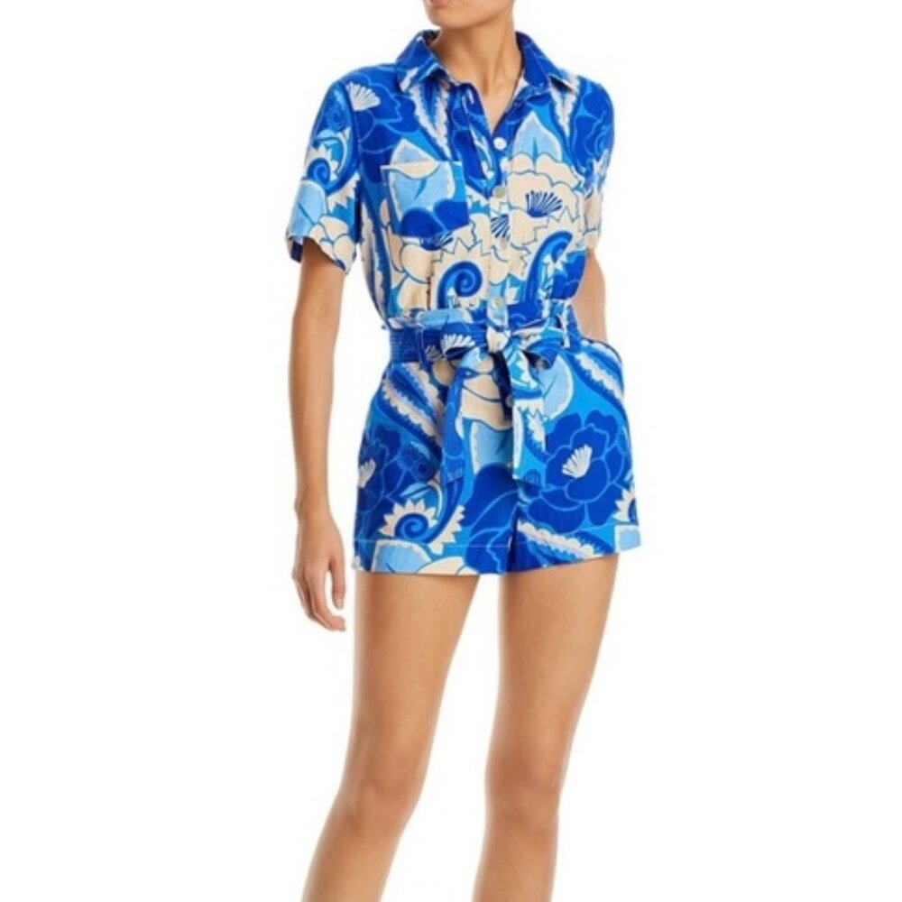 Farm Rio Tropical Groove Romper size large